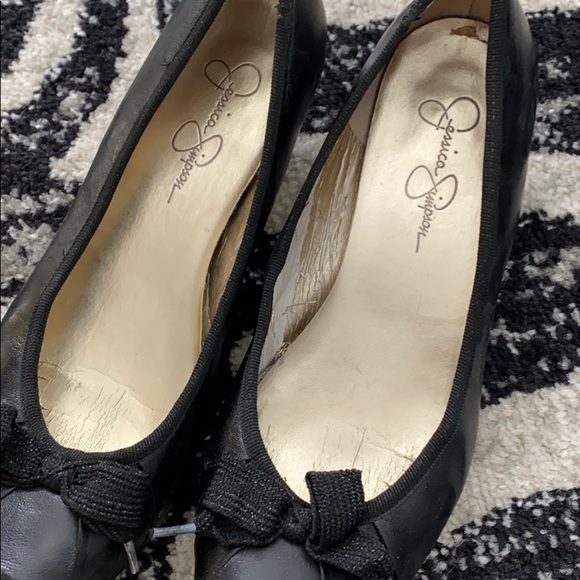 jessica simpson mini heeled slip ons - Picture 2 of 7